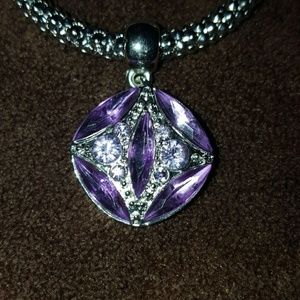 EX Snap Bracelet with Purple Snap